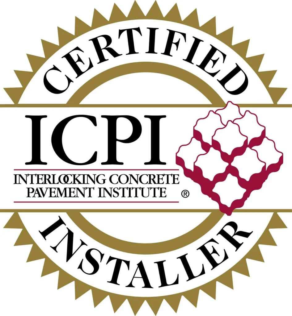 Interlocking Concrete Pavement Institute certified installer mark