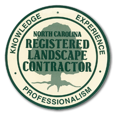 North Carolina Registered Landscape Contractor seal